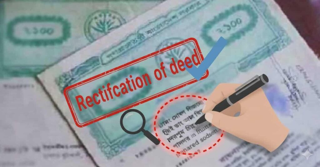 Rectification of deed